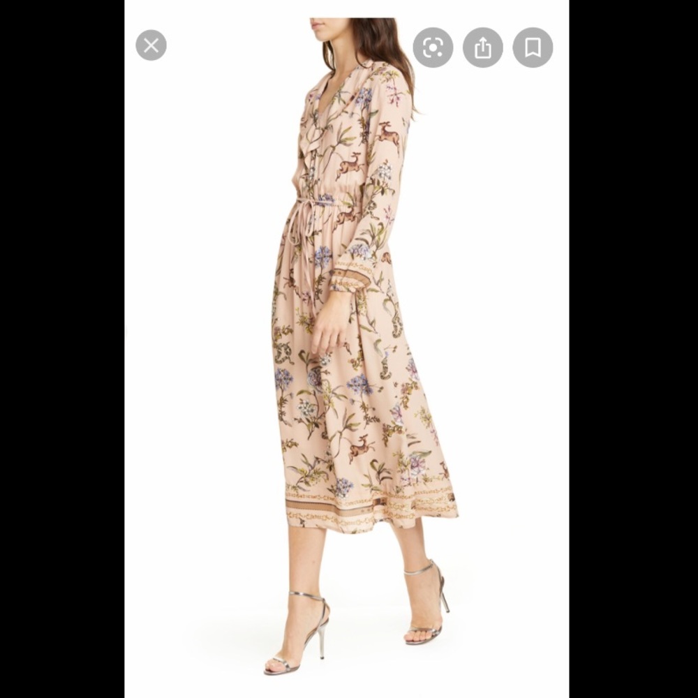 SEVENTY VENEZIA FLORAL DRESS